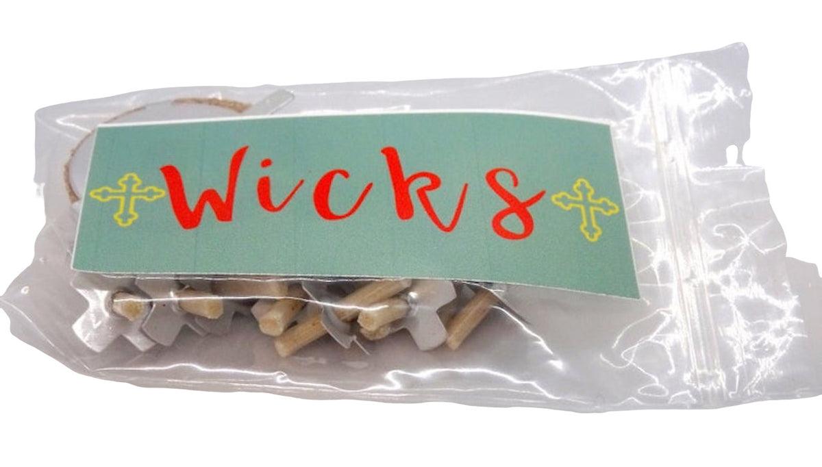 Beeswax Candle Wicks for Orthodox Vigil Oil Lamps, Kenya