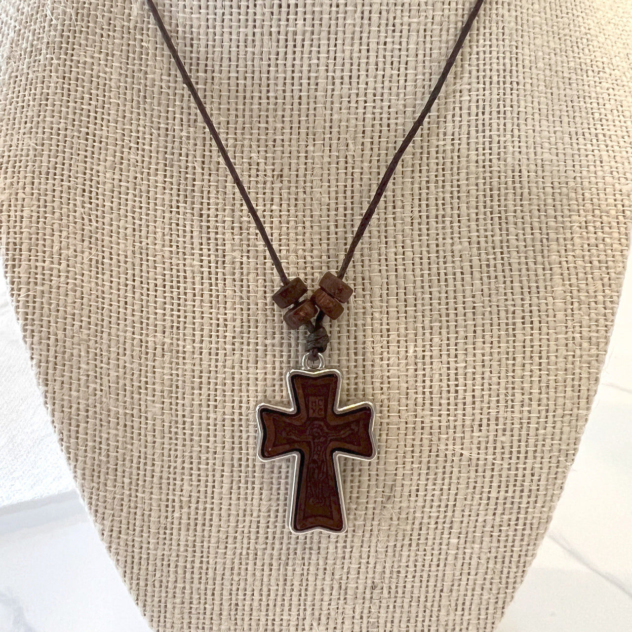Walnut Cross Necklaces – Dennehey Design Co.
