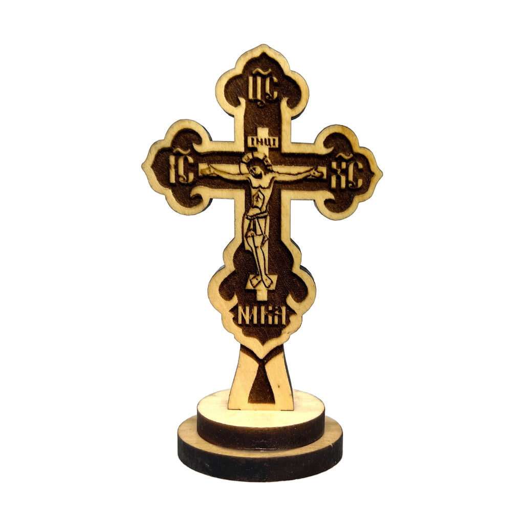 小物 engrave the cross Crucifix Laser Engraved Cross – CopticWoodWork