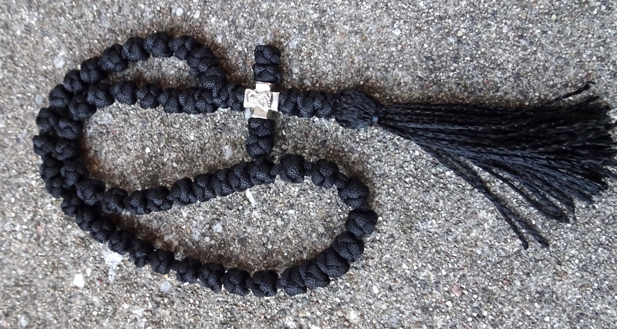 50 Knots Orthodox Prayer Rope with Cross and Tassel – anastasisgiftshop.com