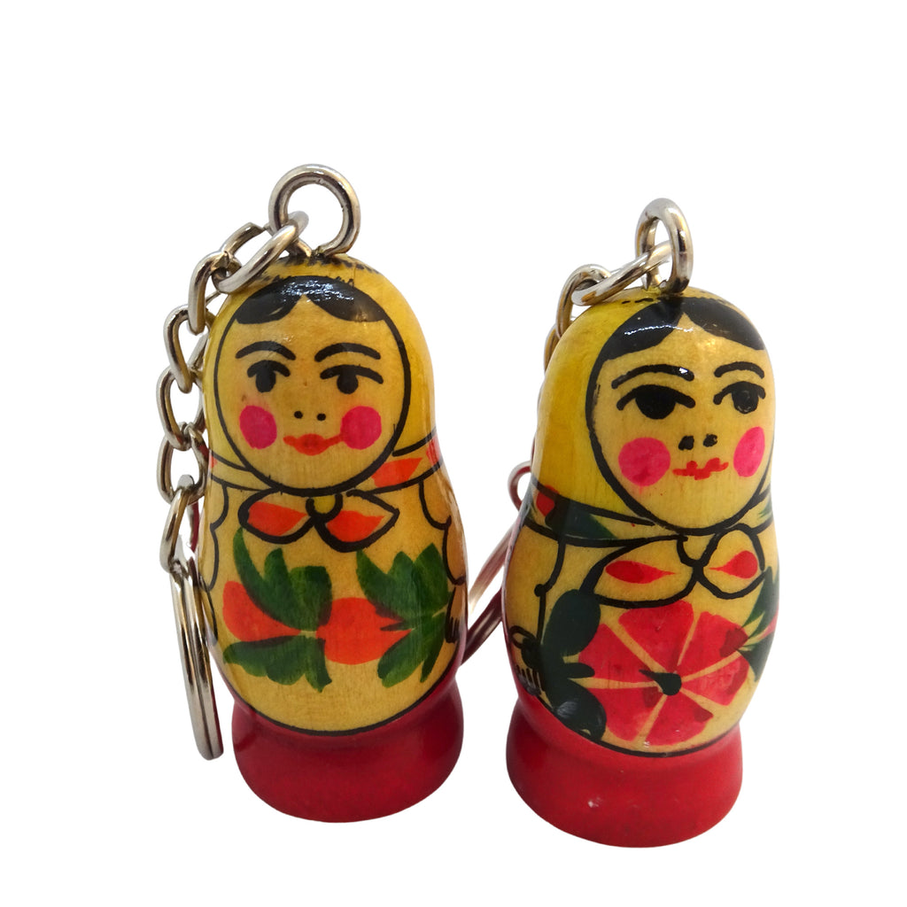 Babushka Doll Keychain - anastasisgiftshop.com