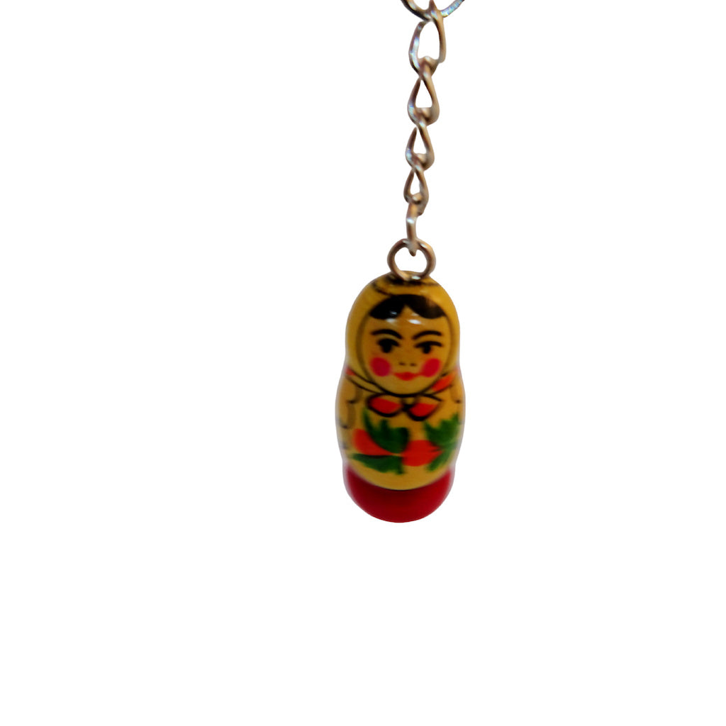 Babushka Doll Keychain - anastasisgiftshop.com