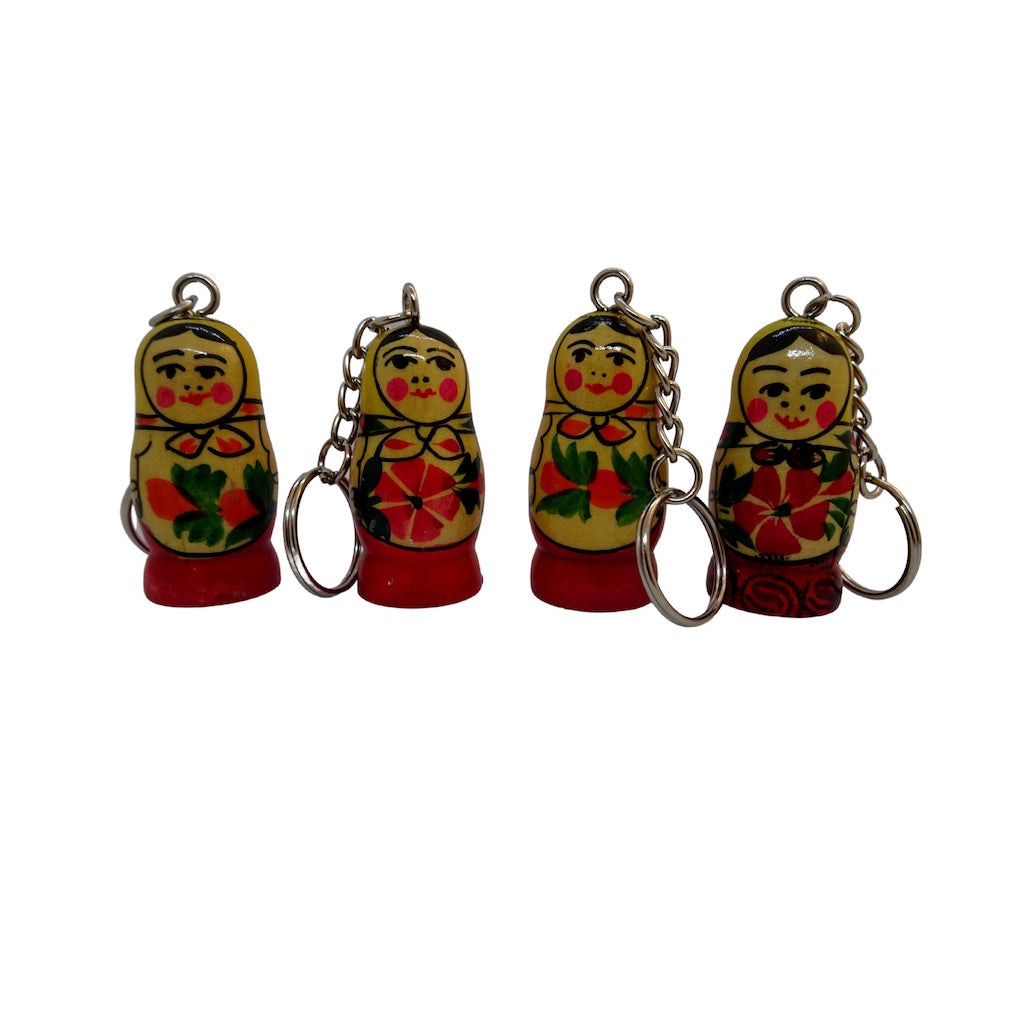 Babushka Doll Keychain - anastasisgiftshop.com
