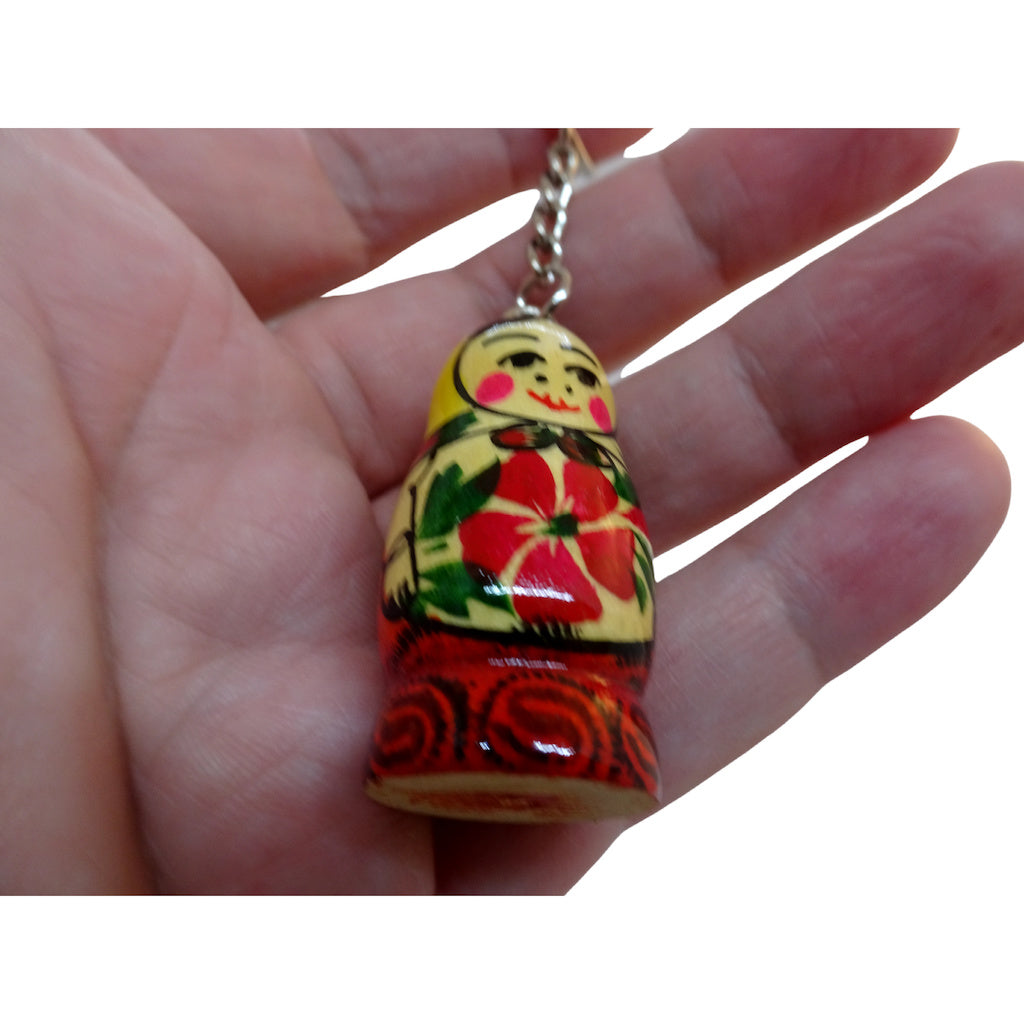 Babushka Doll Keychain - anastasisgiftshop.com