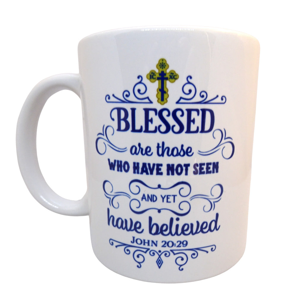 Bible Verse Ceramic Coffee Mug –