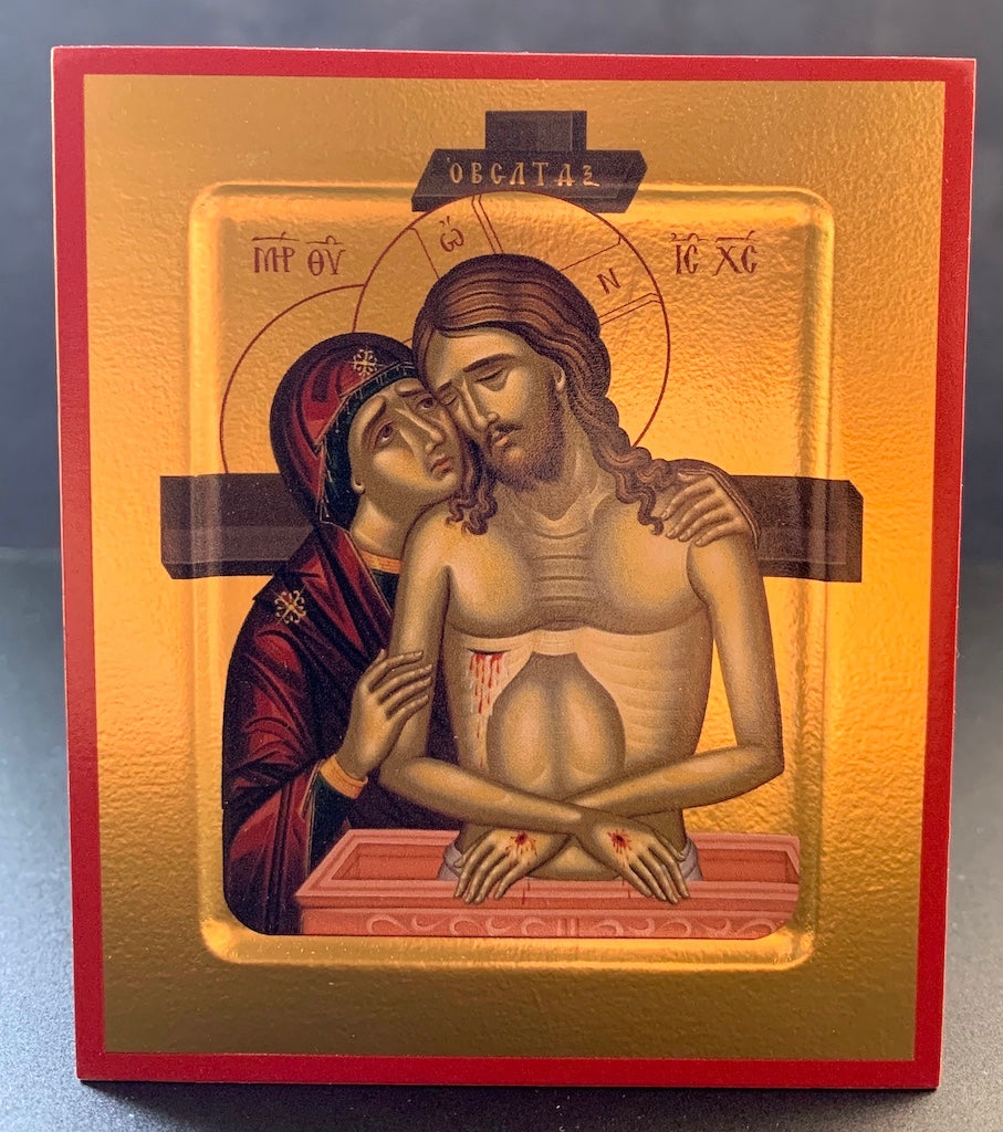 "Do Not Weep for Me o Mother" Icon of the Mother of God - anastasisgiftshop.com