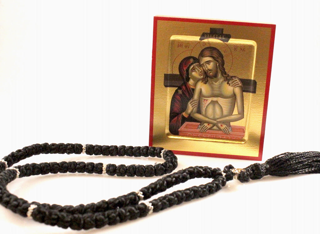 Extra Long Orthodox Prayer Rope with 100 knots in Multiple Colors - anastasisgiftshop.com