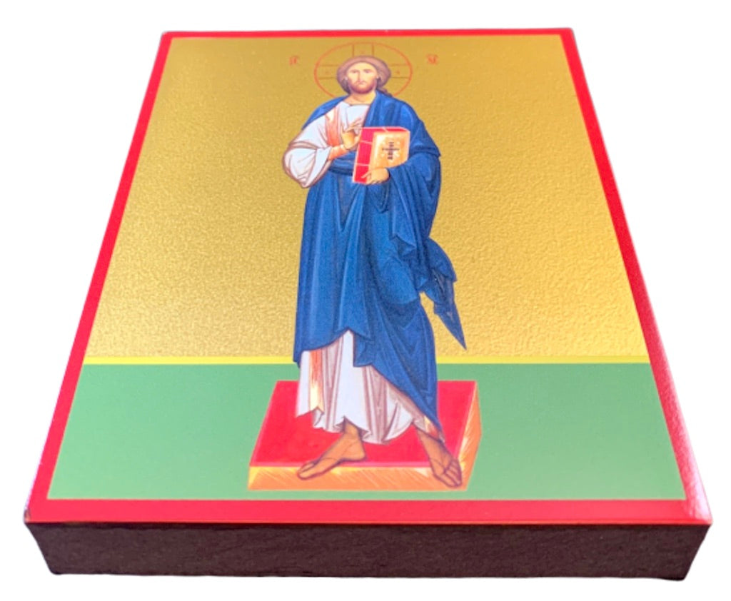 Orthodox Christian Wooden Icon  of Jesus Christ "Pantocrator" - anastasisgiftshop.com