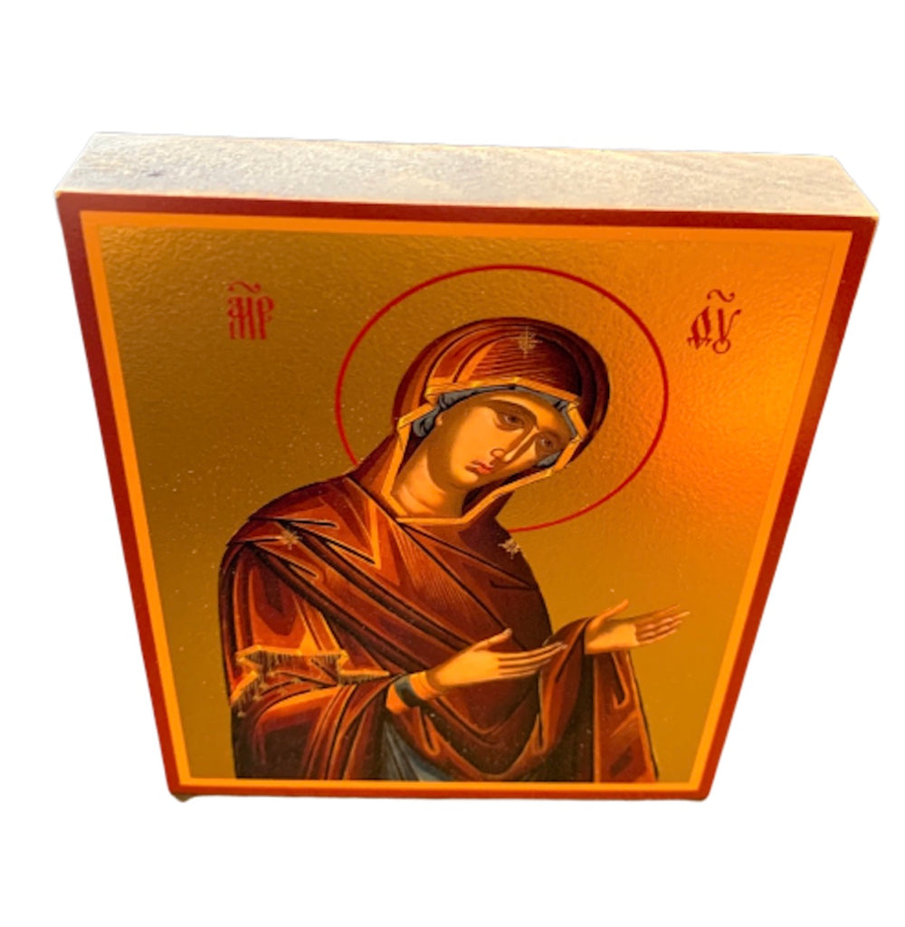 Russian Orthodox Icon of the Mother of God "Weeping at the Cross" - anastasisgiftshop.com