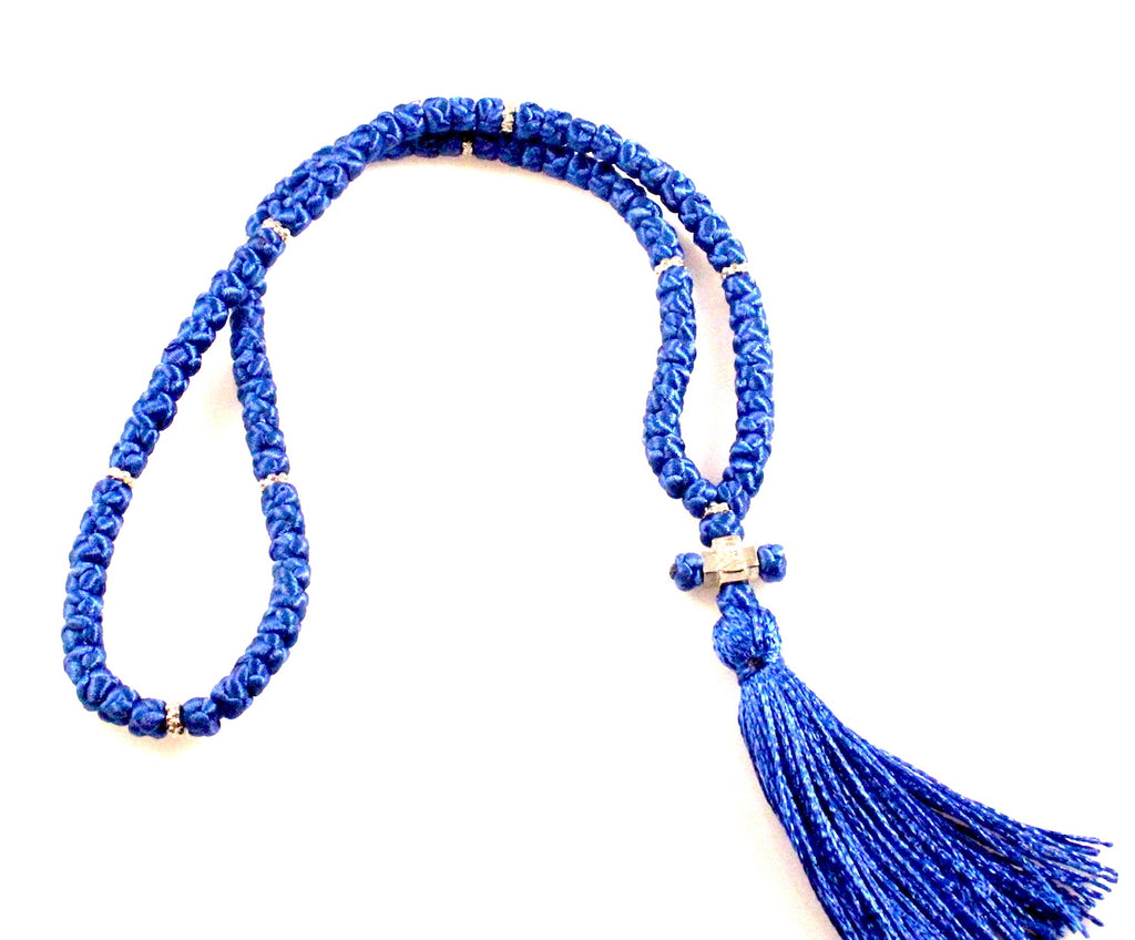 Extra Long Orthodox Prayer Rope with 100 knots in Multiple Colors - anastasisgiftshop.com