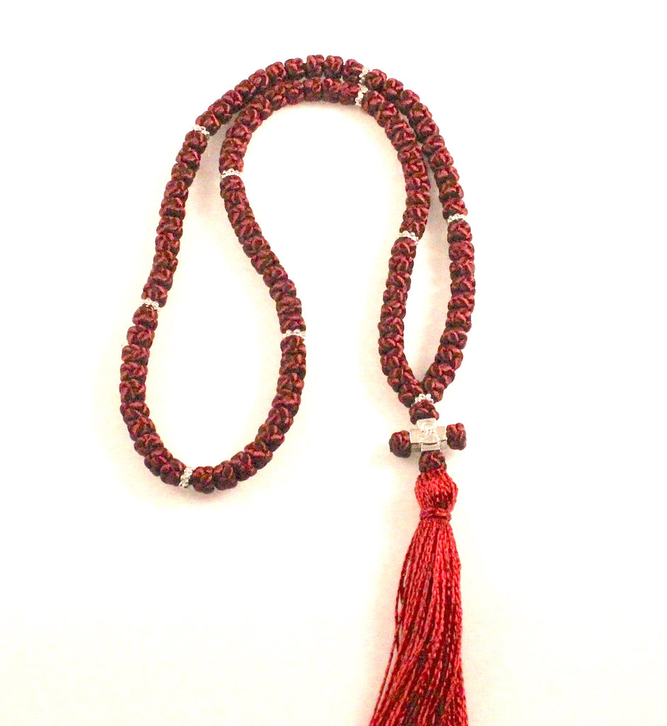 Extra Long Orthodox Prayer Rope with 100 knots in Multiple Colors - anastasisgiftshop.com