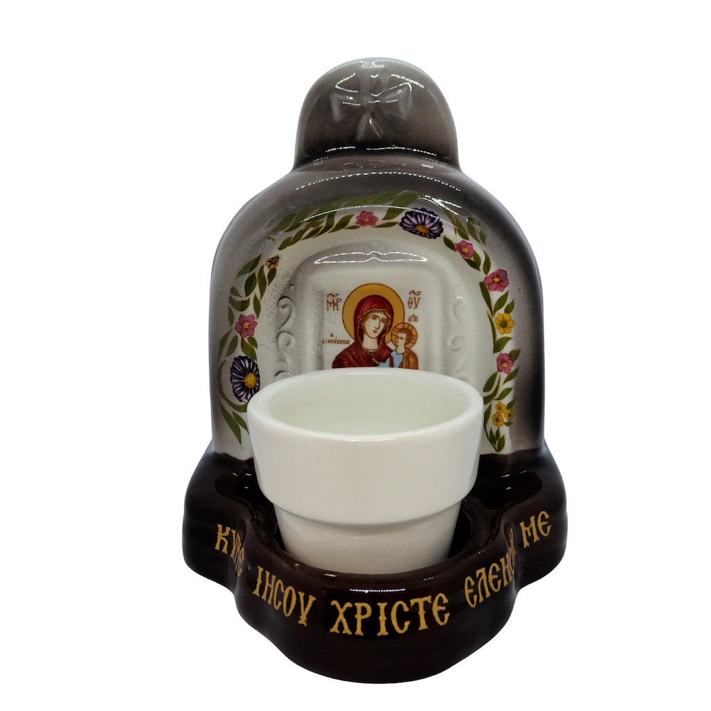 Everyday Christian Worship and Prayer Ceramic Vigil Lamp - anastasisgiftshop.com