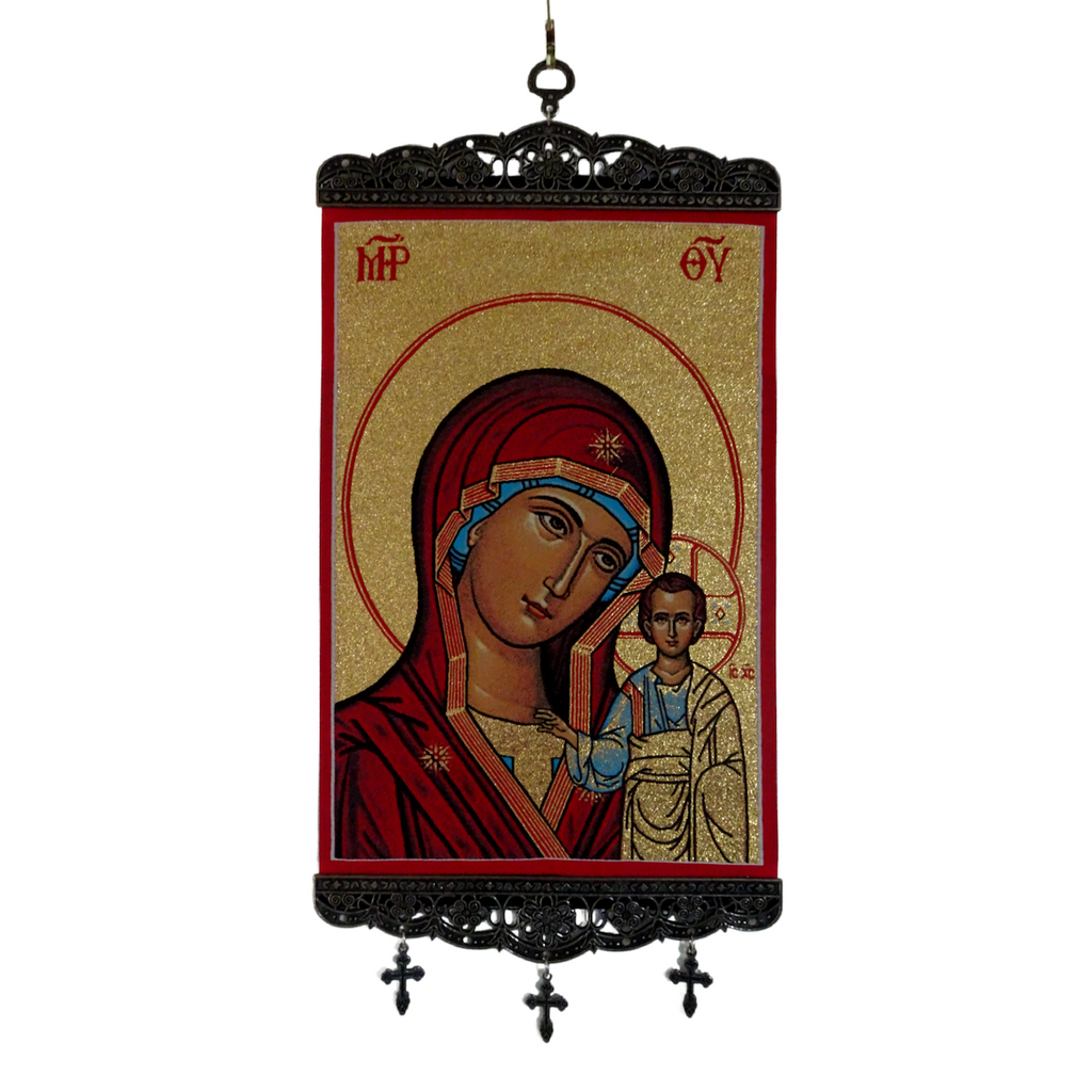 Religious Wall Décor Icon Tapestry Banner - anastasisgiftshop.com