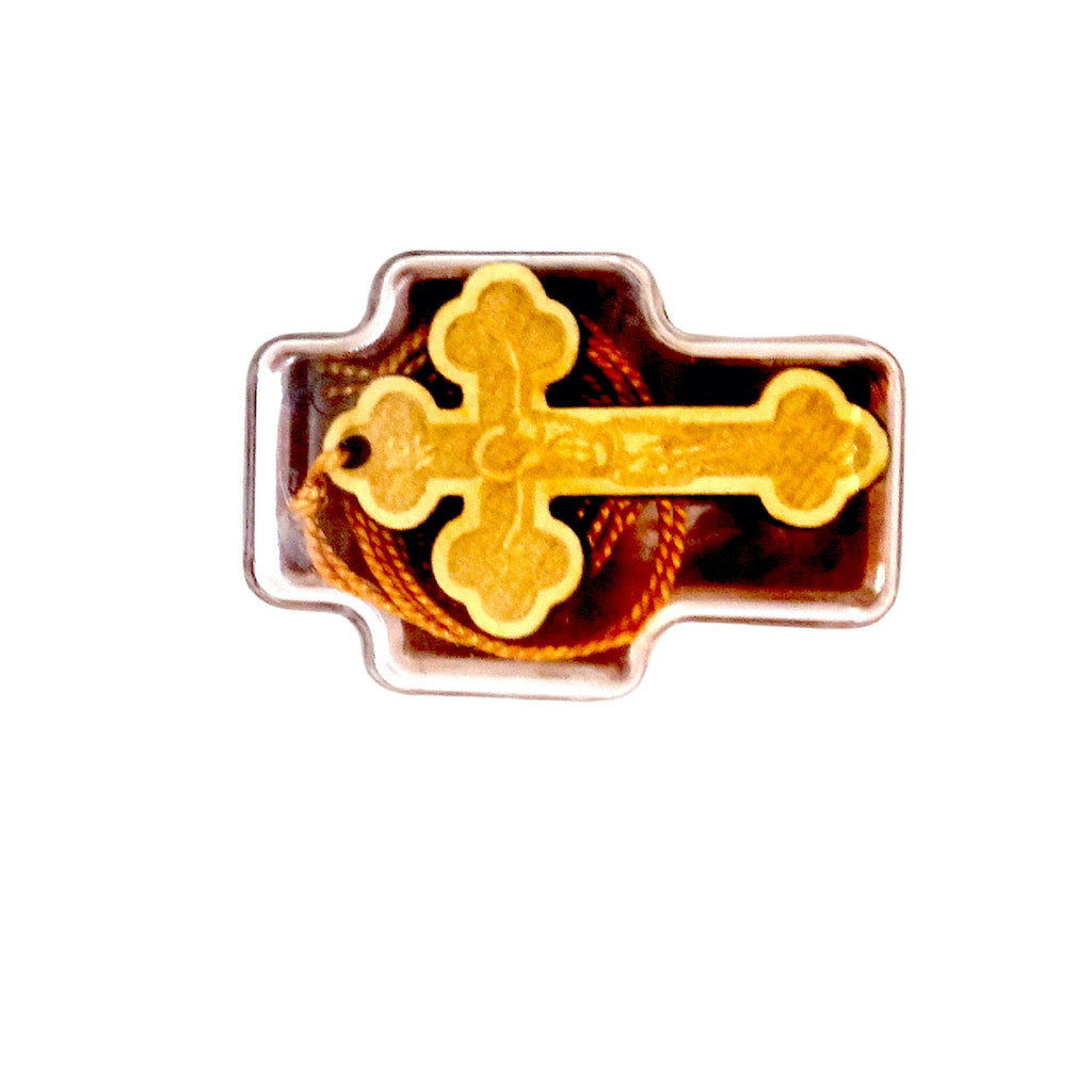 Wooden Orthodox Cross Pendant - anastasisgiftshop.com