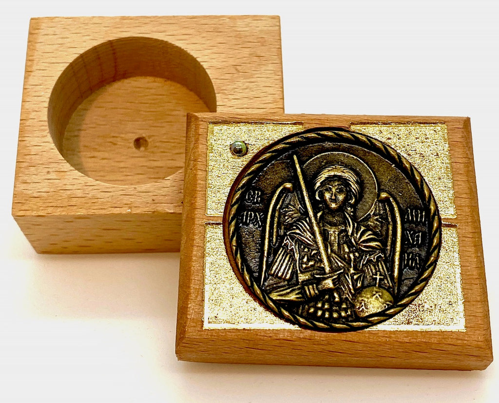 Extra Small Multipurpose Decorative Wooden Box and Incense Container - anastasisgiftshop.com